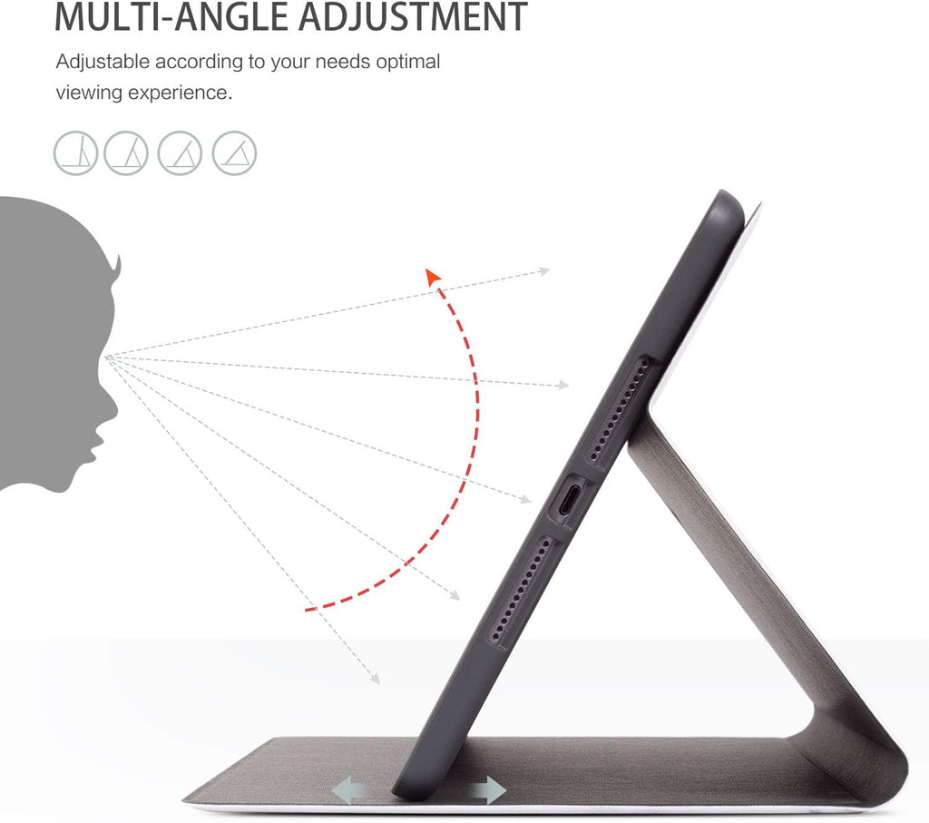 Case for Ipad 9Th Generation, for Ipad 8Th/7Th Generation Case, for Ipad Case 9Th Geneeration 10.2 Inch Multi-Angle Viewing with Adjustable Stand Auto Wake Sleep Function, Colored Art Bubbles